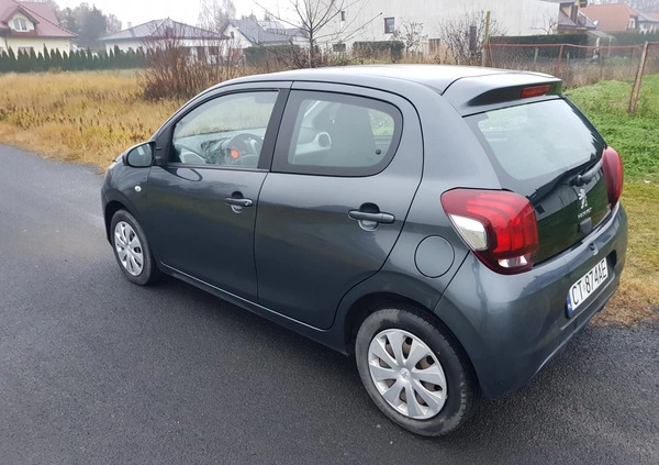 Peugeot 108 cena 25900 przebieg: 66450, rok produkcji 2015 z Gniewkowo małe 67